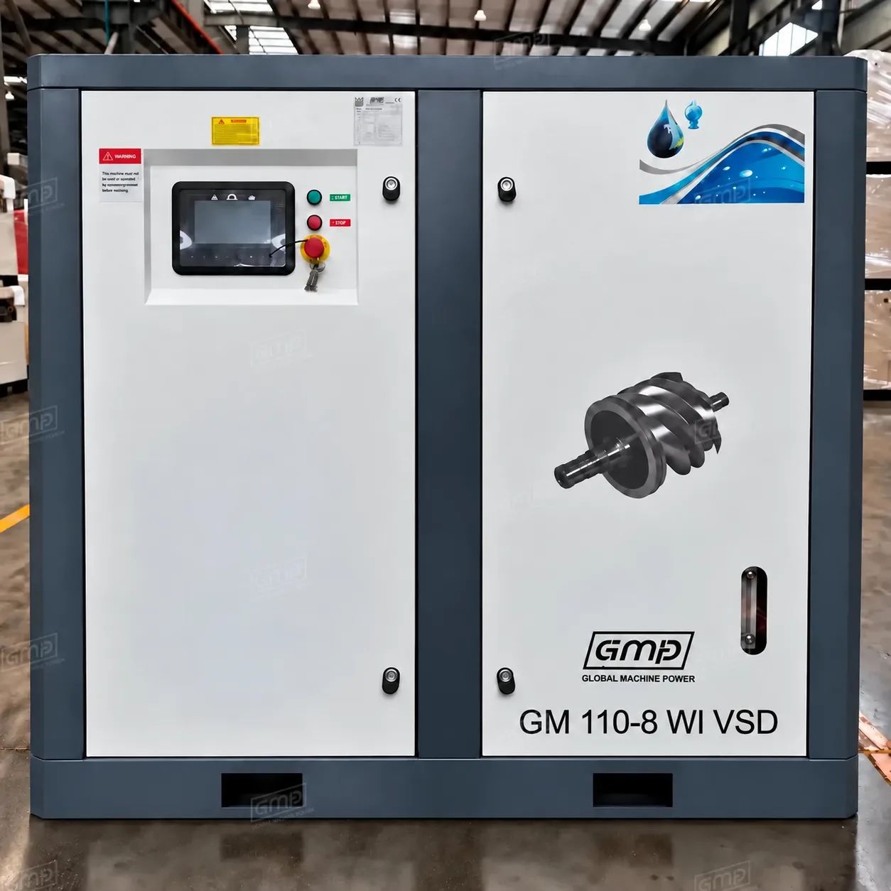 Безмасляный компрессор GMP GM 110-8 WI VSD