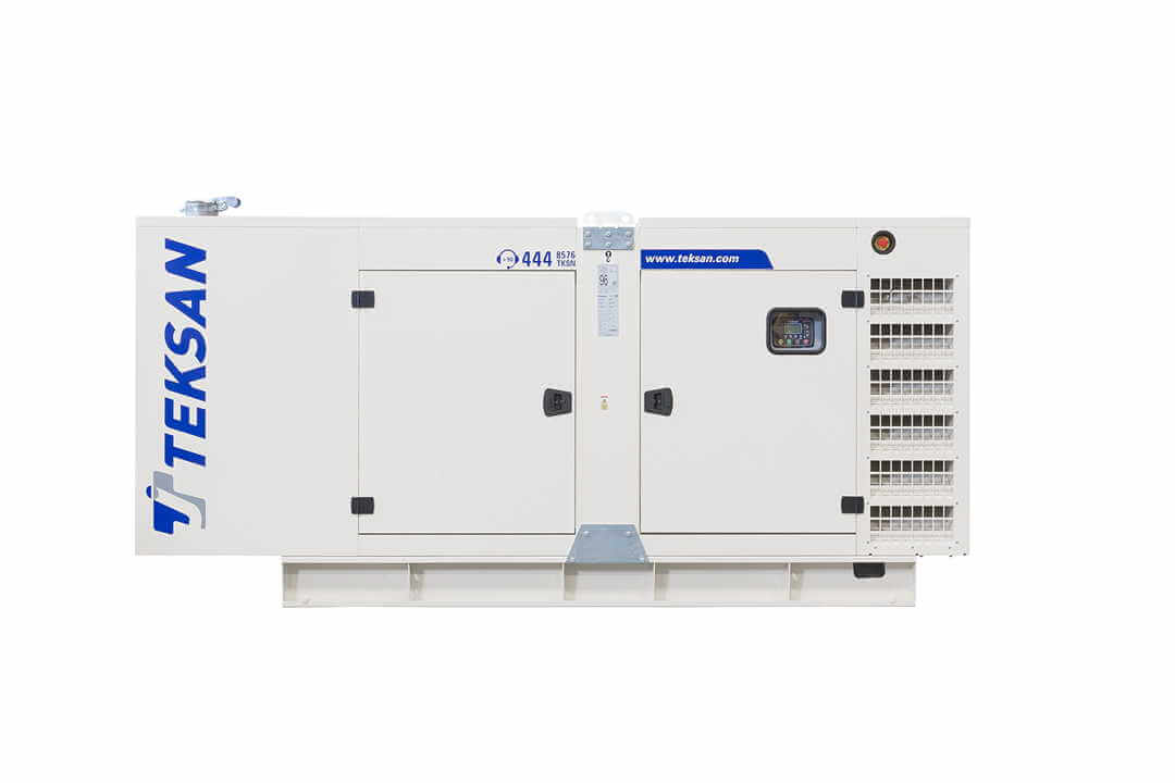 Дизельный генератор Teksan TJ500PE в кожухе
