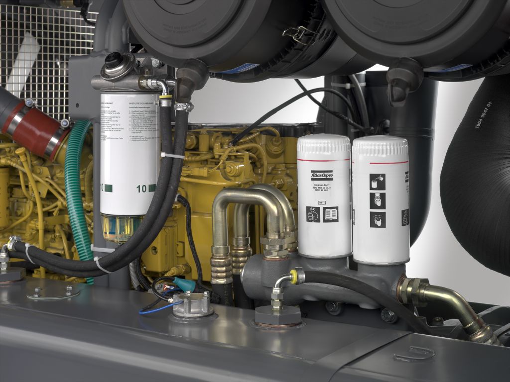 Дизельный компрессор Atlas Copco XAMS 407 CD