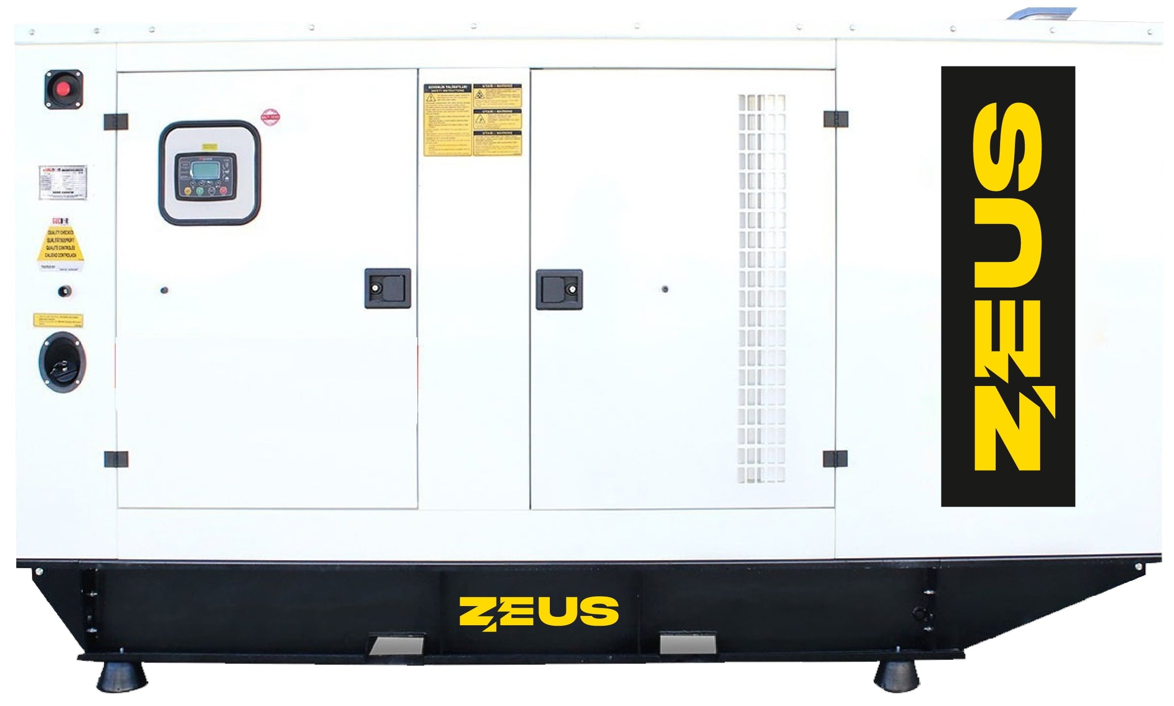 Дизельный генератор Zeus AD320-T400D в кожухе