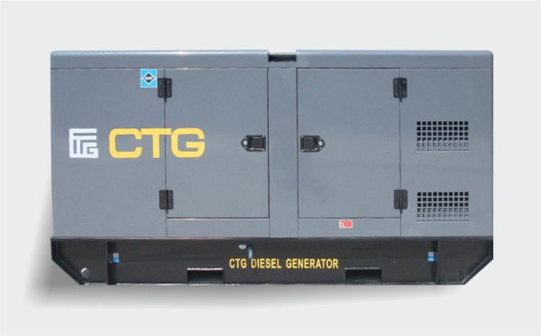 Дизельный генератор CTG 880B в кожухе с АВР