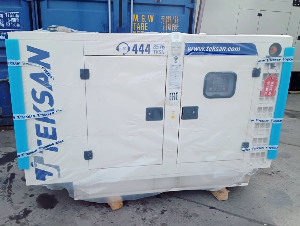 Поставка двух дизельных генераторов Teksan TJ42MS5L в МО