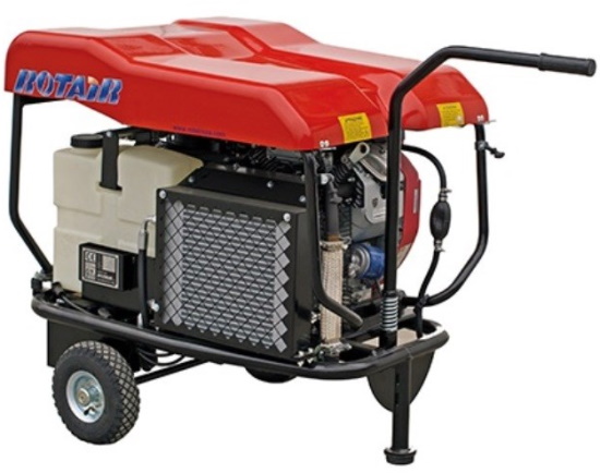 Винтовой компрессор Rotair VRK 120-11 на шасси