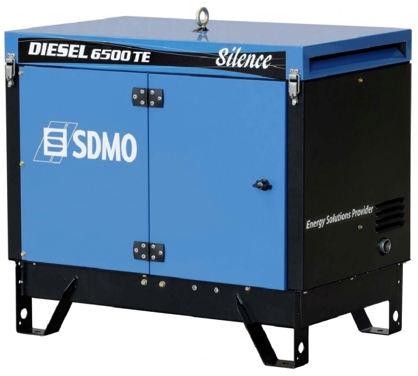 Дизельный генератор SDMO DIESEL 6500 TE AVR SILENCE с АВР