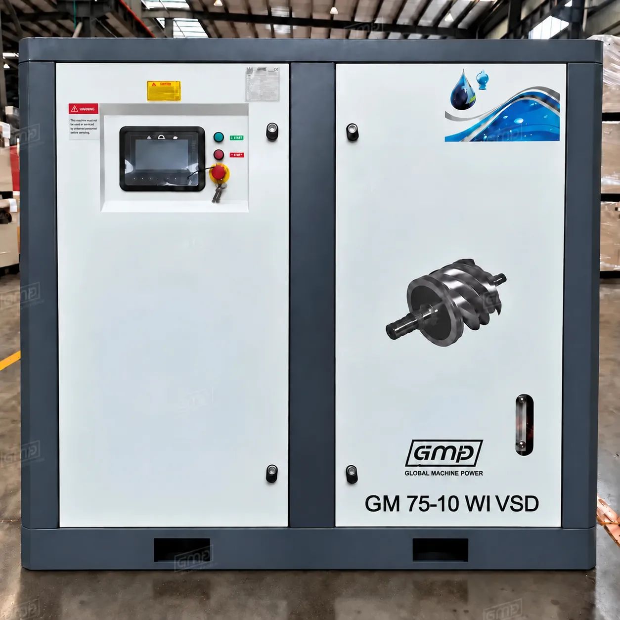 Безмасляный компрессор GMP GM 75-10 WI VSD