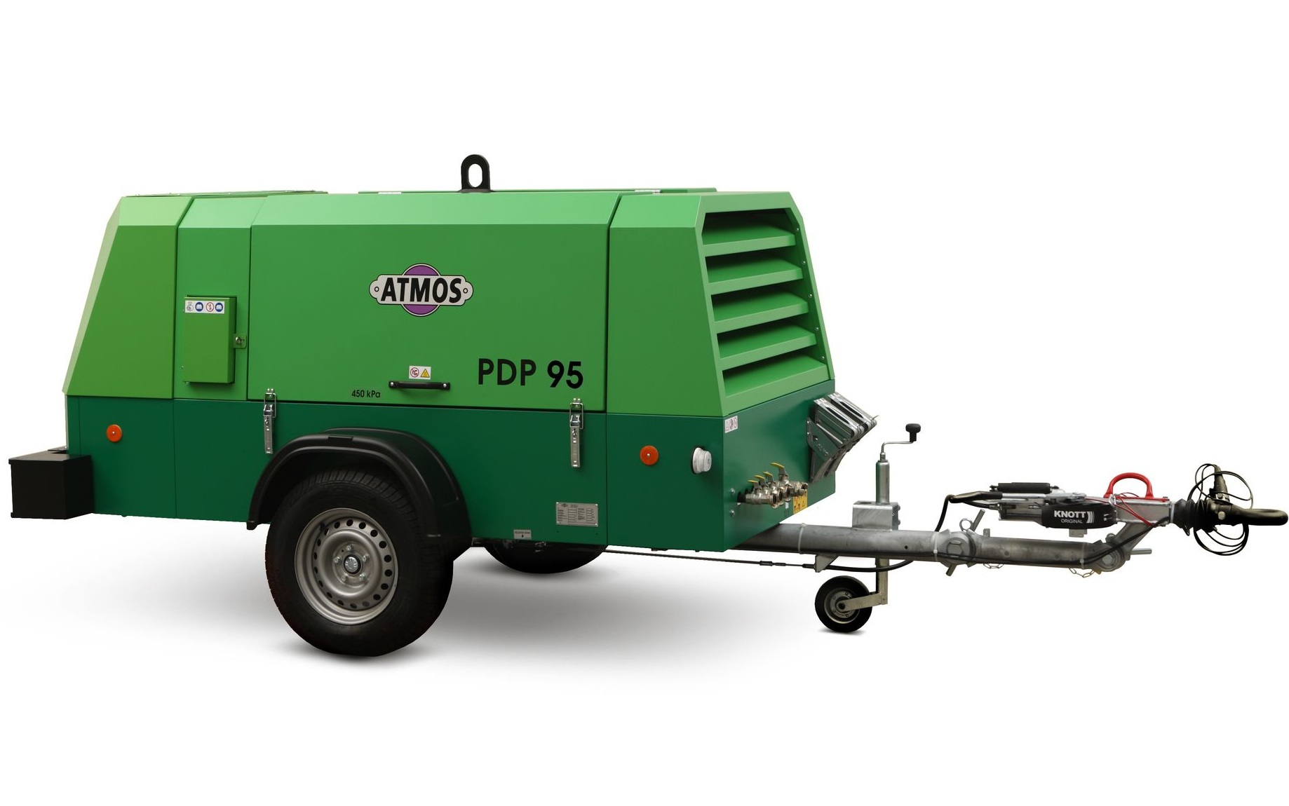 Дизельный компрессор Atmos PDP 95 7 фикс без тормоза