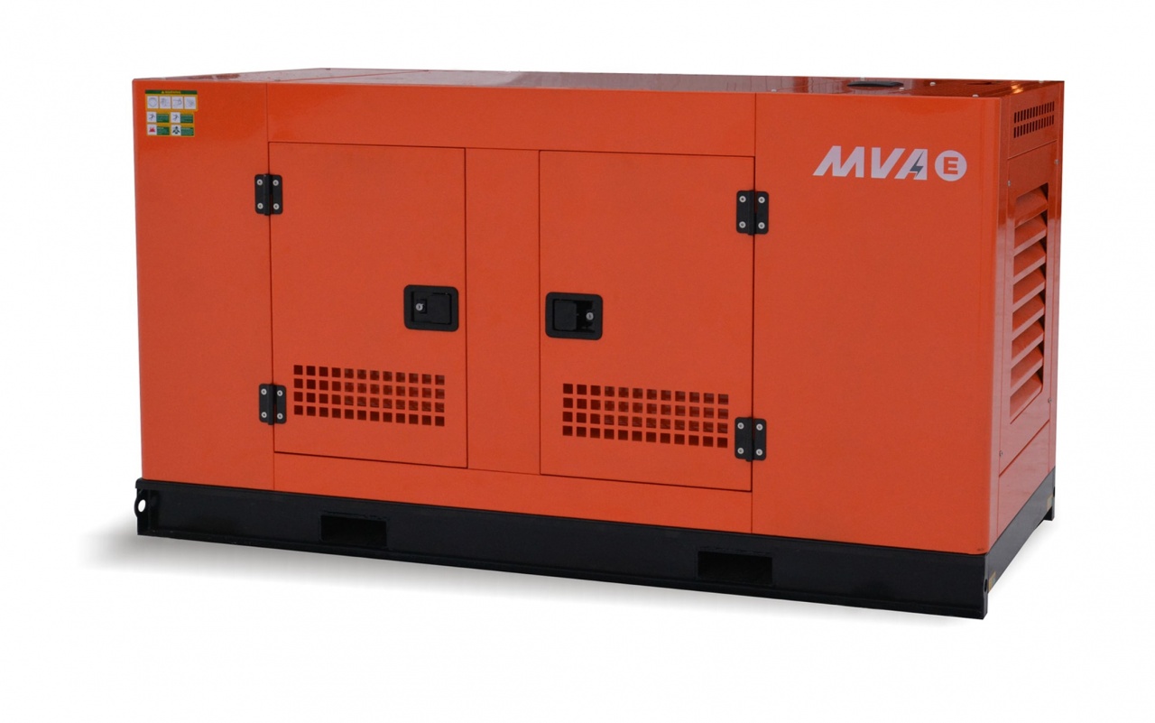 Дизельный генератор MVAE АД-30-230-Р в кожухе
