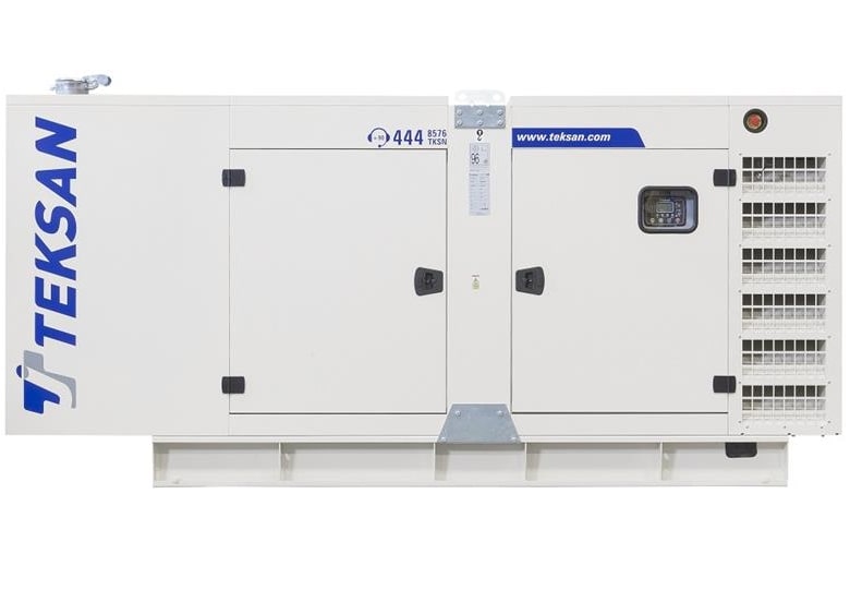 Дизельный генератор Teksan TJ715BD5C в кожухе