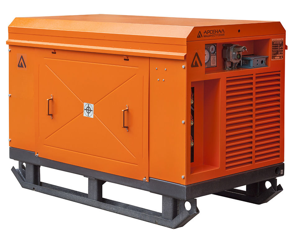 Винтовой компрессор ЗИФ ШВ 8,2/0,7 (660/1140 В) на салазках