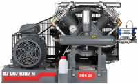 Поршневой компрессор Dalgakiran DBK GP-15 N 7 (с пультом)