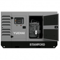 Дизельный генератор Yuchai GMP AY41 в кожухе