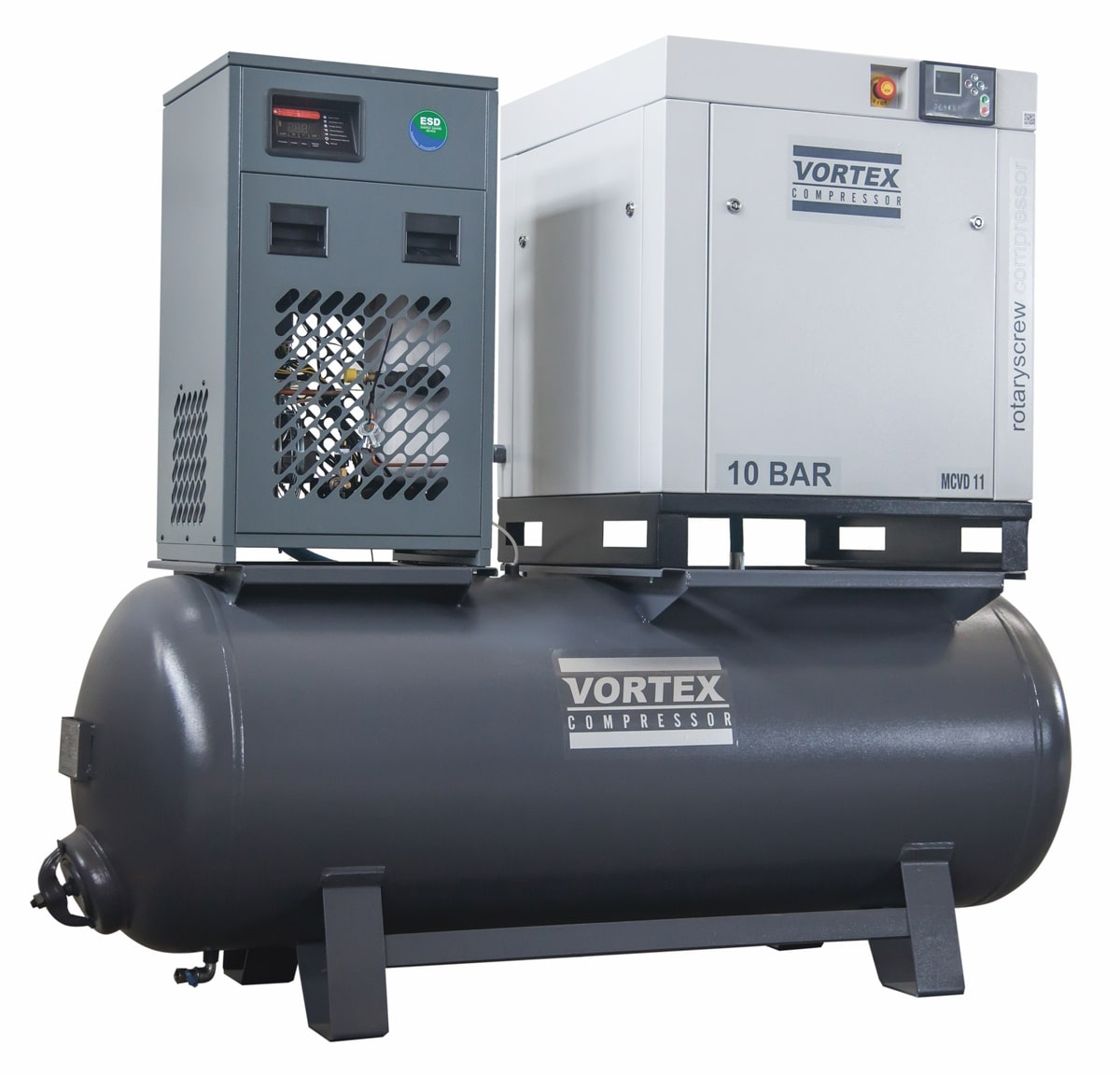 Винтовой компрессор Vortex MCVD15/500L 10 бар