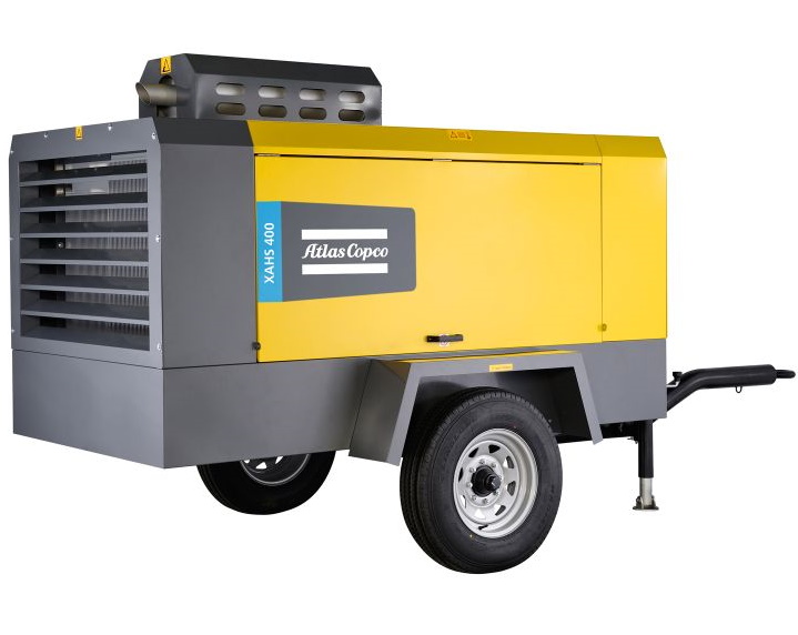 Дизельный компрессор Atlas Copco XAHS 500 на шасси