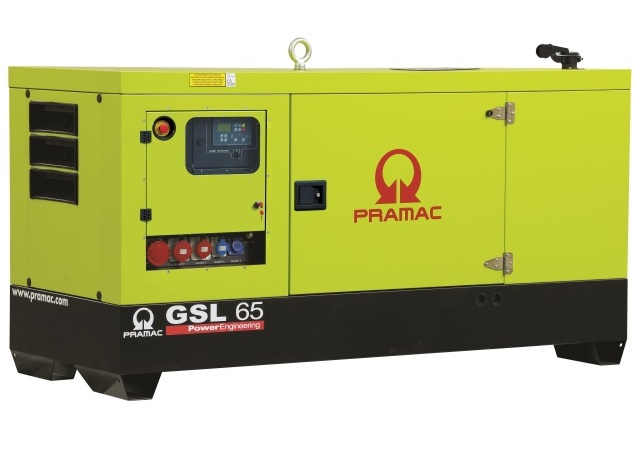 Дизельный генератор Pramac GSL 65 D в кожухе