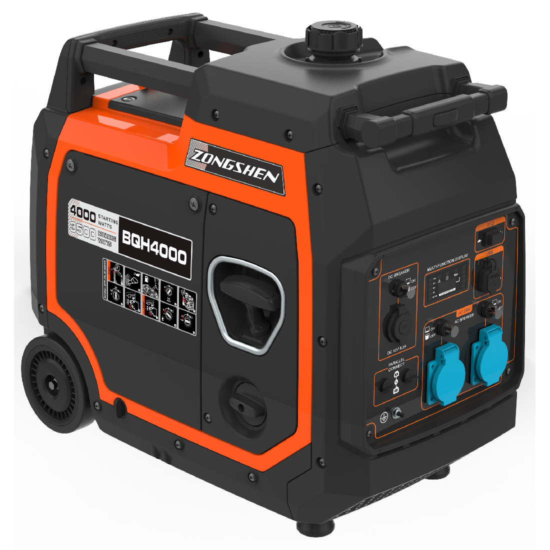 Бензиновый генератор Zongshen BQH 4000 E