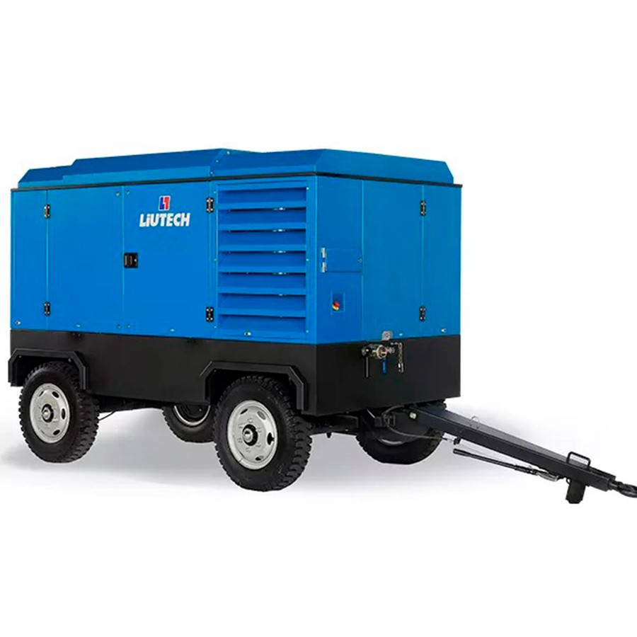 Дизельный компрессор LIUTECH LUY250-12 на шасси