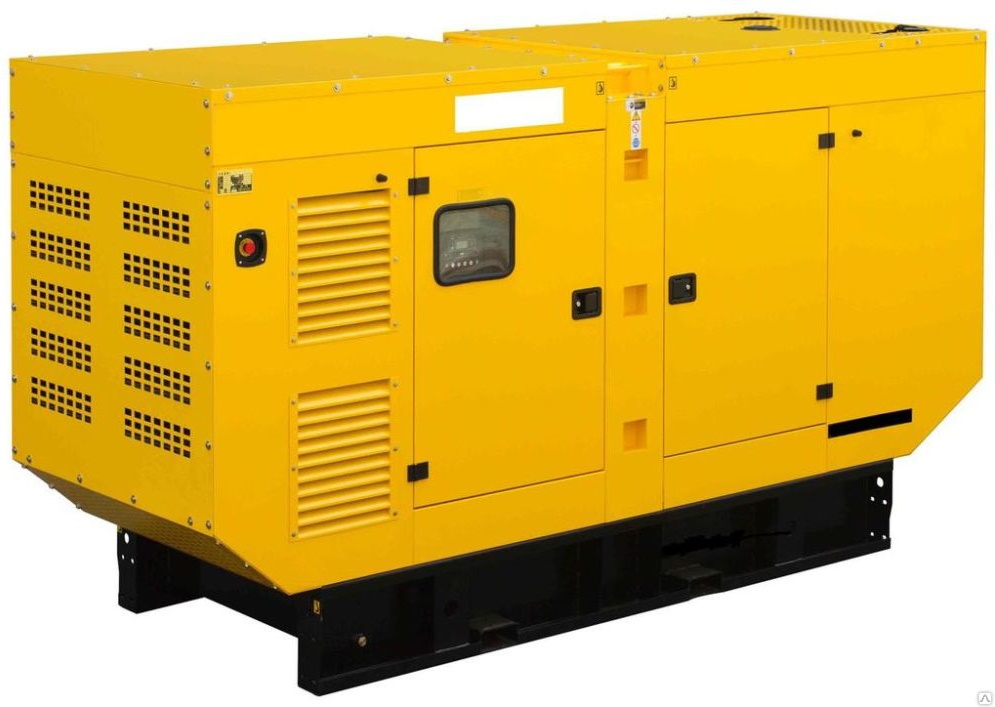 Дизельный генератор Aksa APD-220A в кожухе