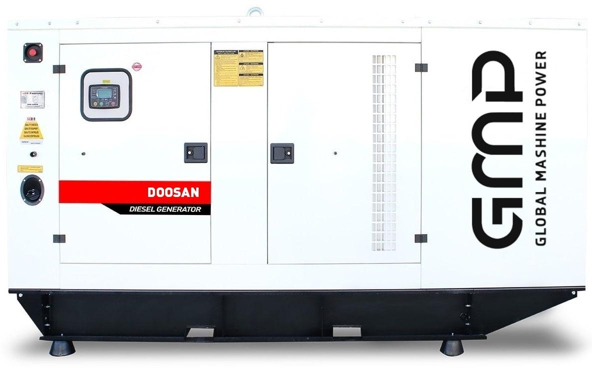 Дизельный генератор Doosan GMP 825DM в кожухе
