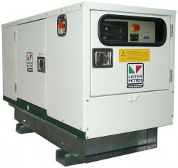 Дизельный генератор Lister Petter LWA 10 3 фазы в кожухе