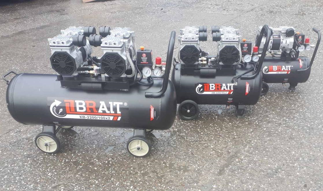 Поршневой компрессор Brait КМ-2200/50х2