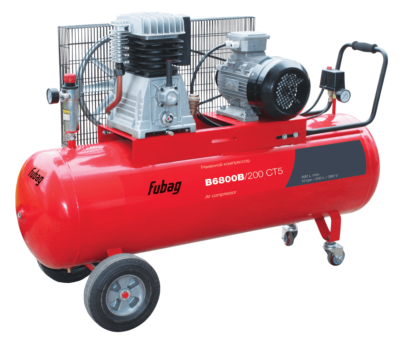 Поршневой компрессор Fubag B6800B/200 СТ5