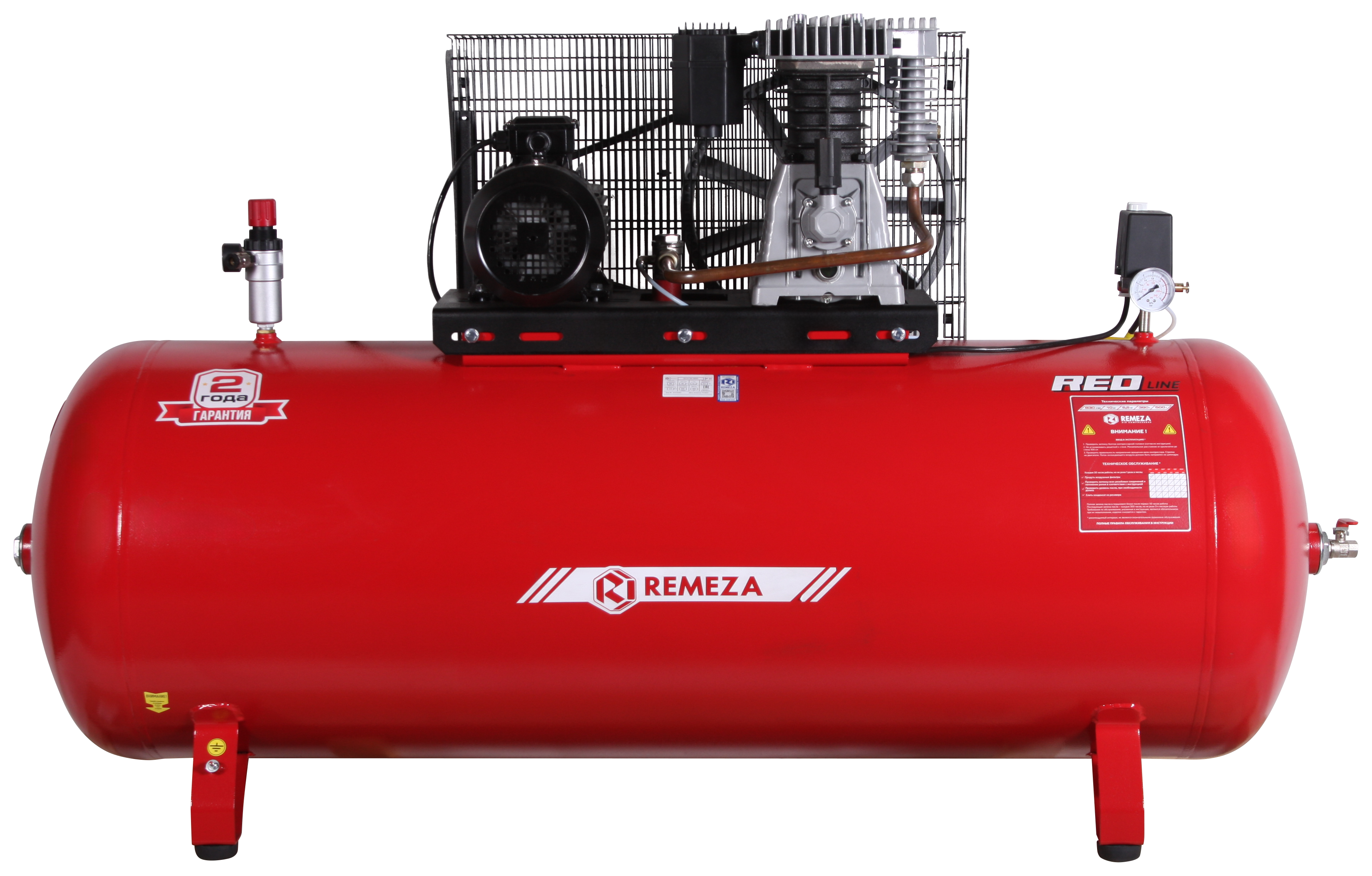 Поршневой компрессор Remeza СБ4/Ф-500.АВ890