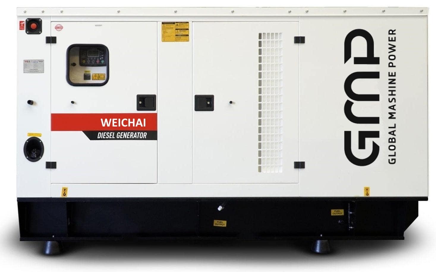 Дизельный генератор Weichai GMP 165WA в кожухе