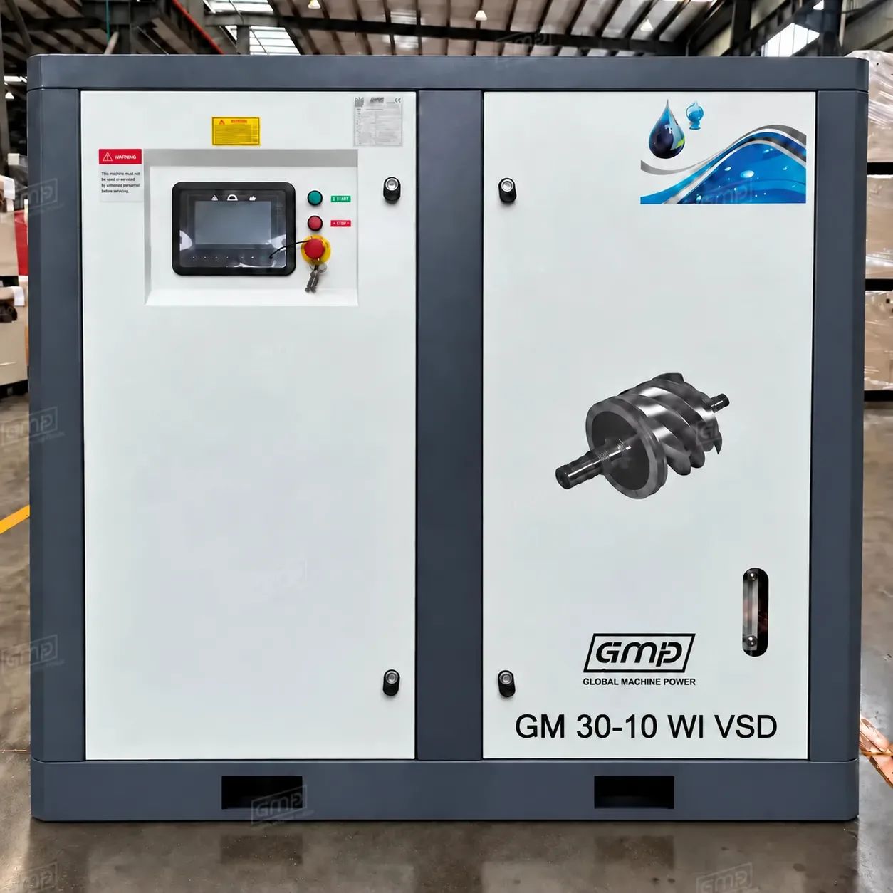 Безмасляный компрессор GMP GM 30-10 WI VSD