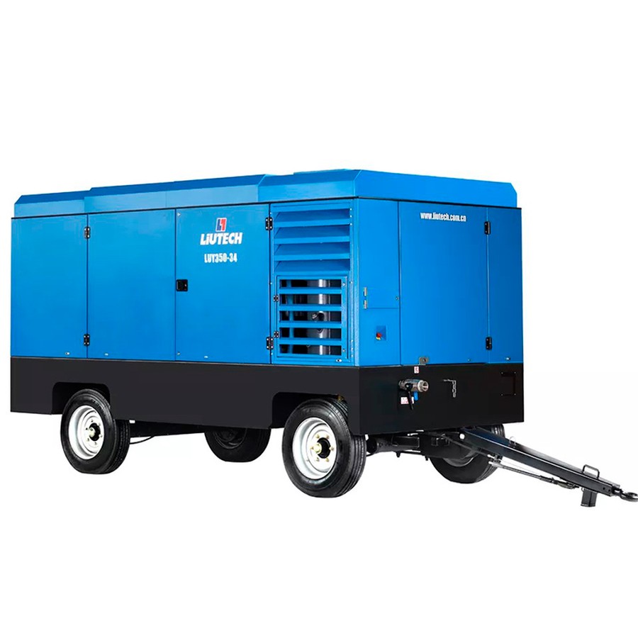 Дизельный компрессор LIUTECH LUY390-25 на шасси