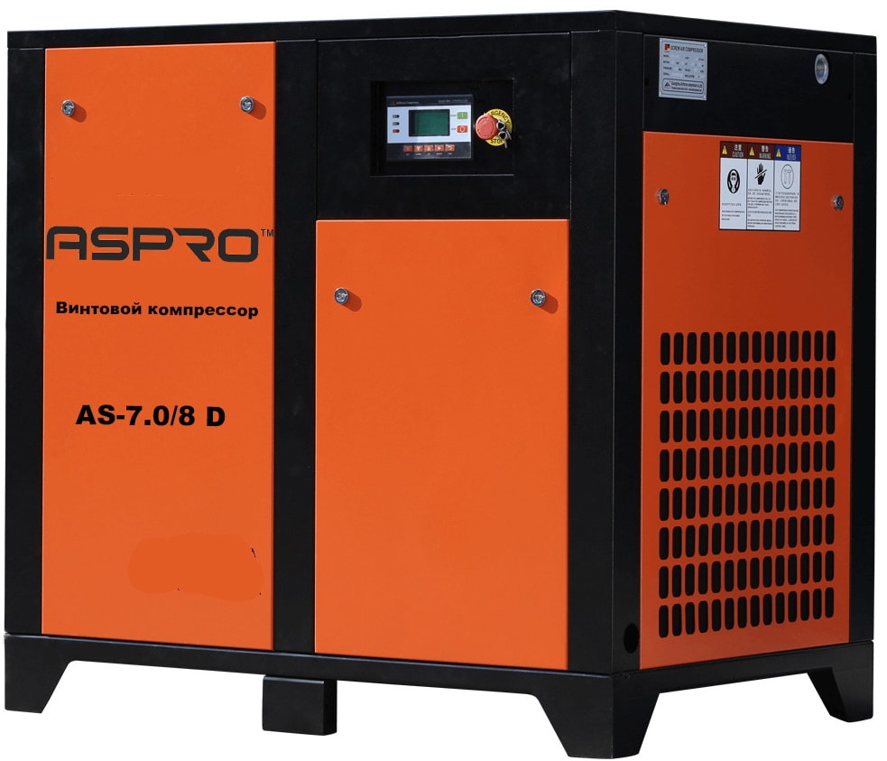 Винтовой компрессор ASair (ASpro) AS-6.4/10-D