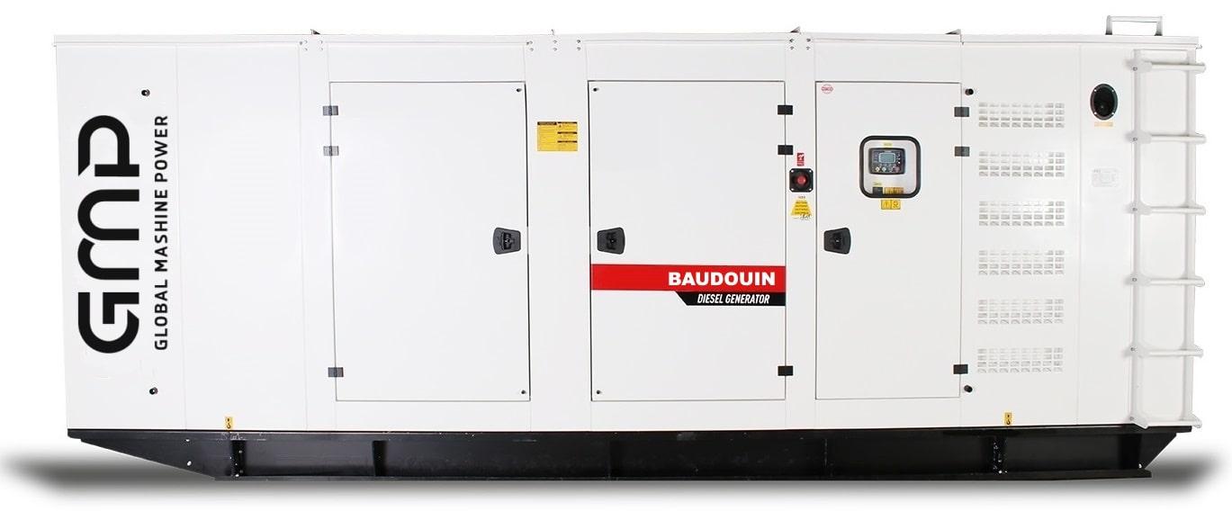 Дизельный генератор Baudouin GMP 1250BM в кожухе