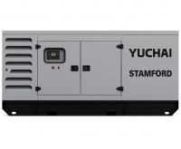 Дизельный генератор Yuchai GMP AY550 в кожухе