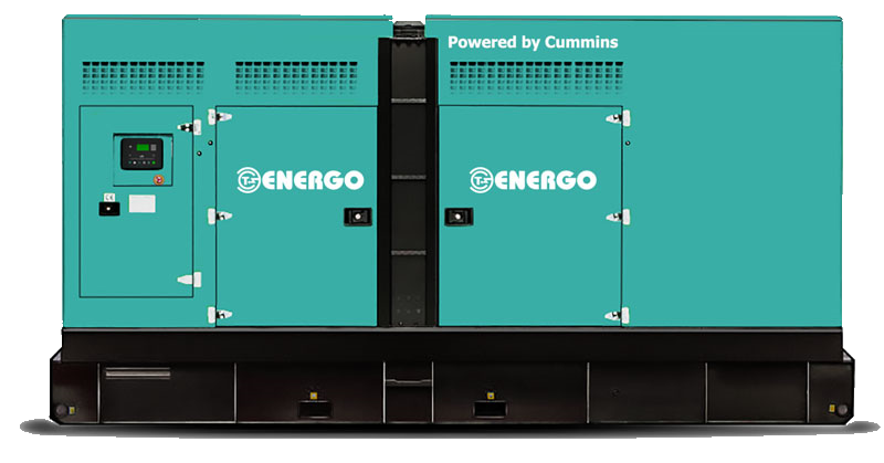 Дизельный генератор Energo AD400-T400C-S в кожухе