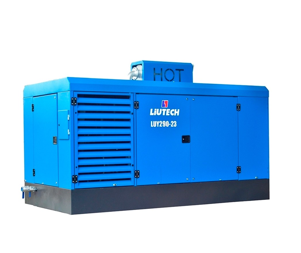 Дизельный компрессор LIUTECH LUY290-23 без шасси