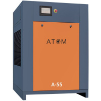 Винтовой компрессор ATOM А-75Е 10