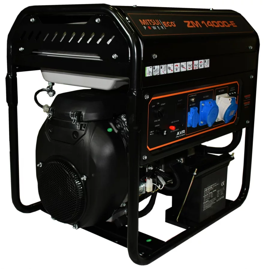 Бензиновый генератор Mitsui Power ZM 14000 E с АВР