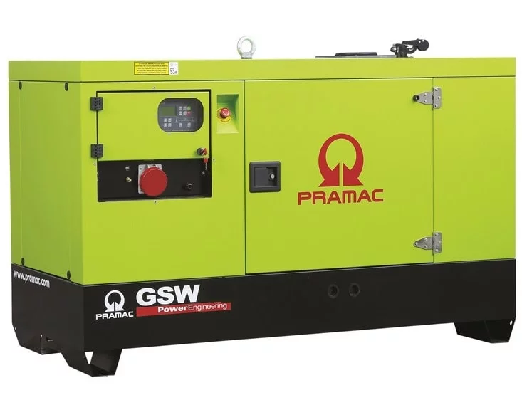 Дизельный генератор Pramac GSW 45 P в кожухе с АВР