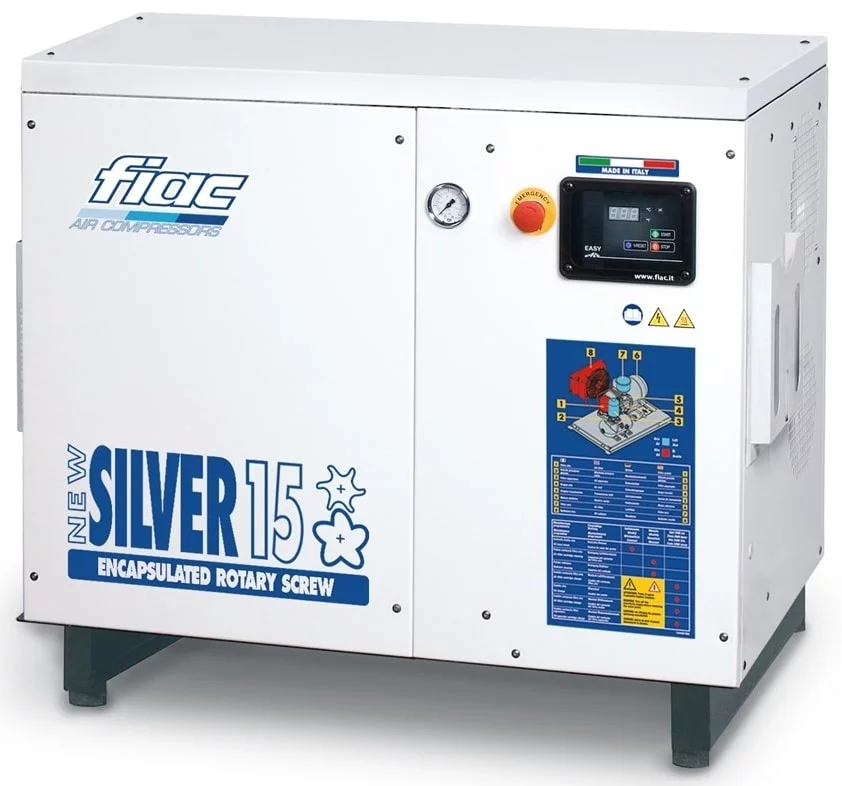 Винтовой компрессор Fiac NEW SILVER 15 10