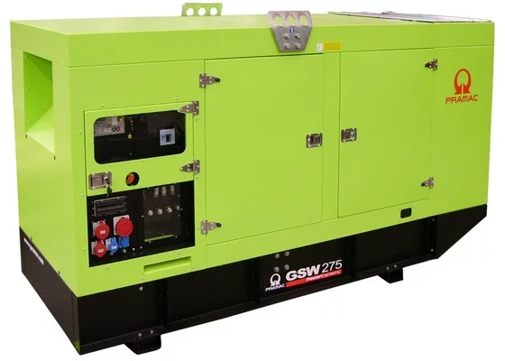 Дизельный генератор Pramac GSW 275 DO в кожухе