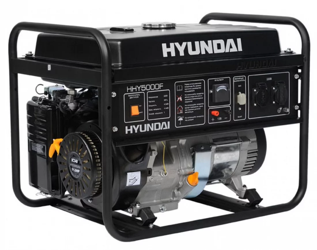 Бензиновый генератор Hyundai HHY 5000F