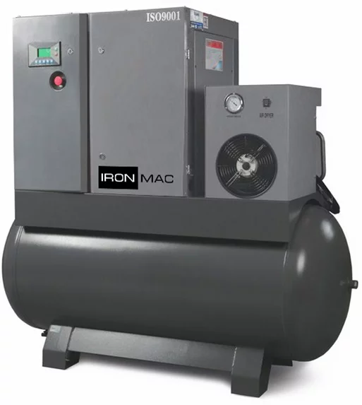 Винтовой компрессор IRONMAC IC 20/8 AM VSD DF 500L