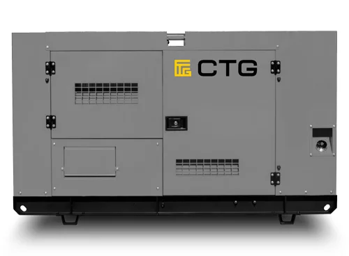 Дизельный генератор CTG 33P в кожухе с АВР