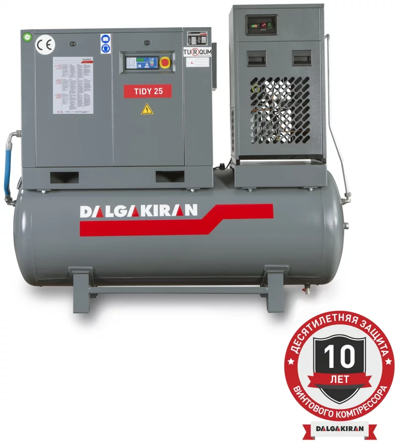 Винтовой компрессор DALGAKIRAN Tidy 25-14,5-500D