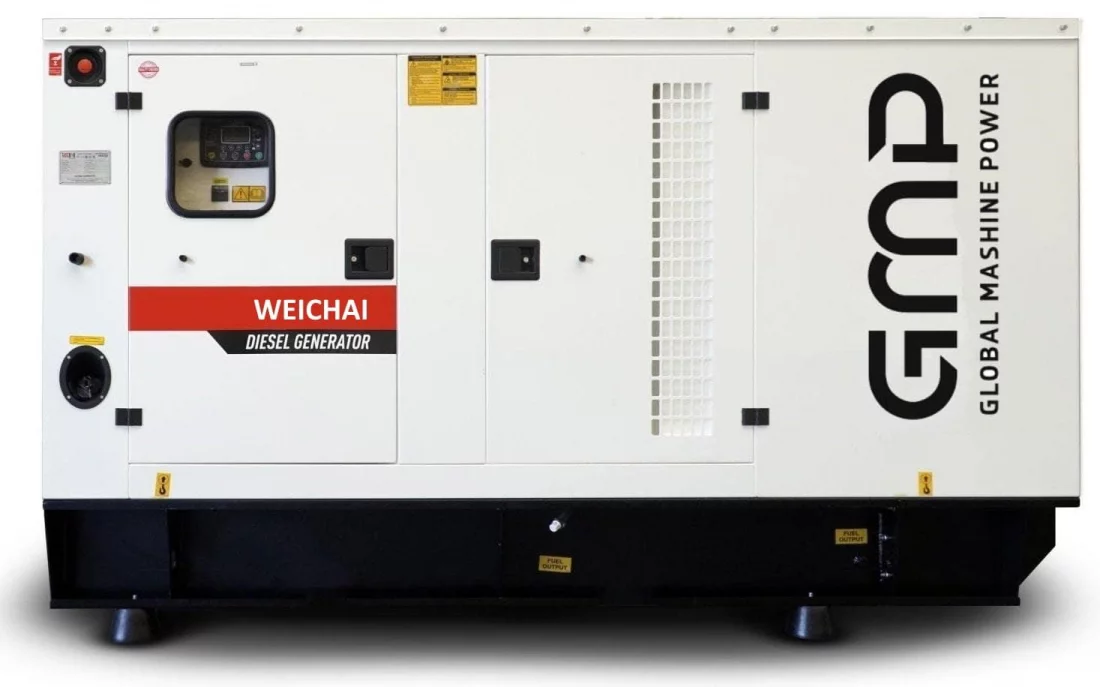 Дизельный генератор Weichai GMP 110WA в кожухе