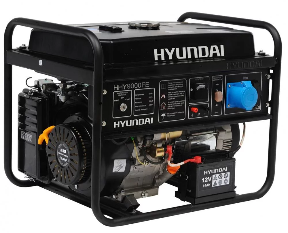 Бензиновый генератор Hyundai HHY 9000FE