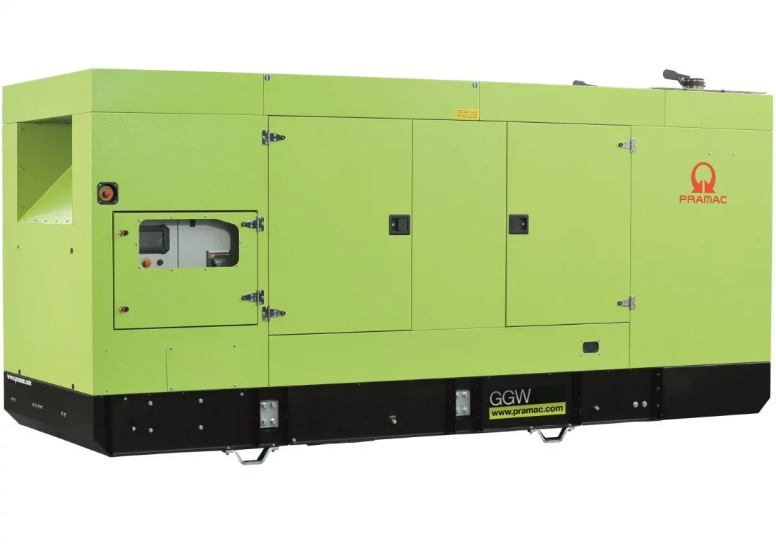 Газовый генератор Pramac GGW70G в кожухе