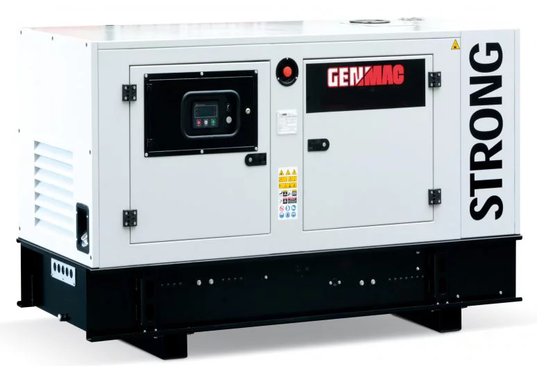 Дизельный генератор Genmac RG30PS в кожухе