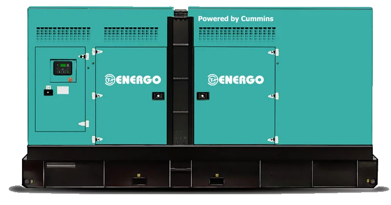 Дизельный генератор Energo AD455-T400C-S в кожухе
