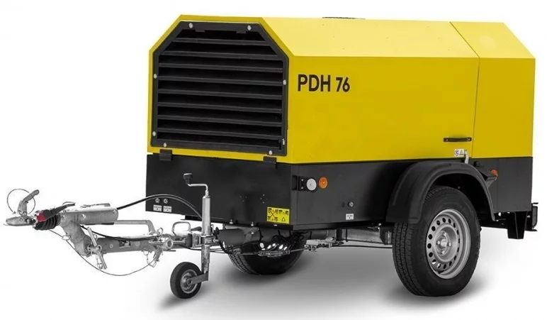 Дизельный компрессор Dalgakiran PDH 76-10 (фикс без тормоза)