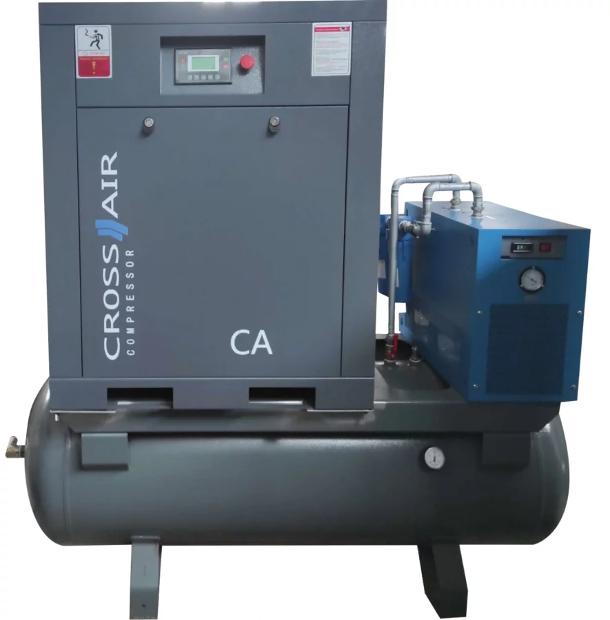 Винтовой компрессор CrossAir CA11-10RA-500DRY (IP23)